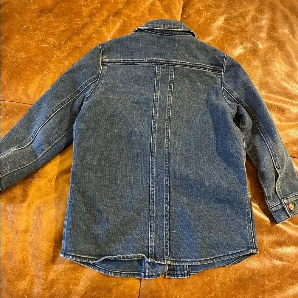 Sezane Kids Will Denim Jacket Size Jean Jacket Outerwear